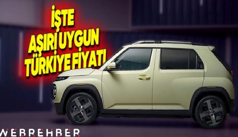 Hyundai Inster, Türkiye’de Resmen Satışa Çıktı! Ülkemizdeki En Ucuz 2. Elektrikli Otomobil Oldu