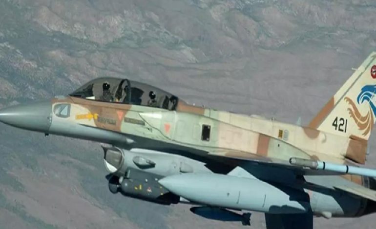 İsrail savaş uçağının hedefi şaştı, yanlışlıkla kendi ülkesini bombaladı