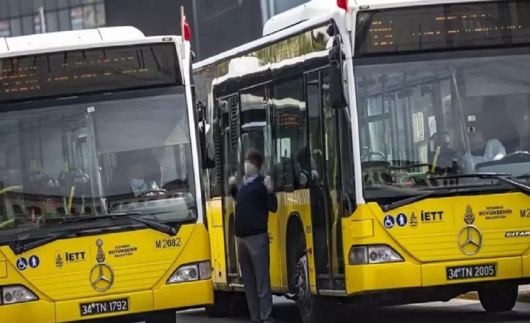 İstanbul’da 3 bin 41 özel halk otobüsü yarın kontak kapatacak
