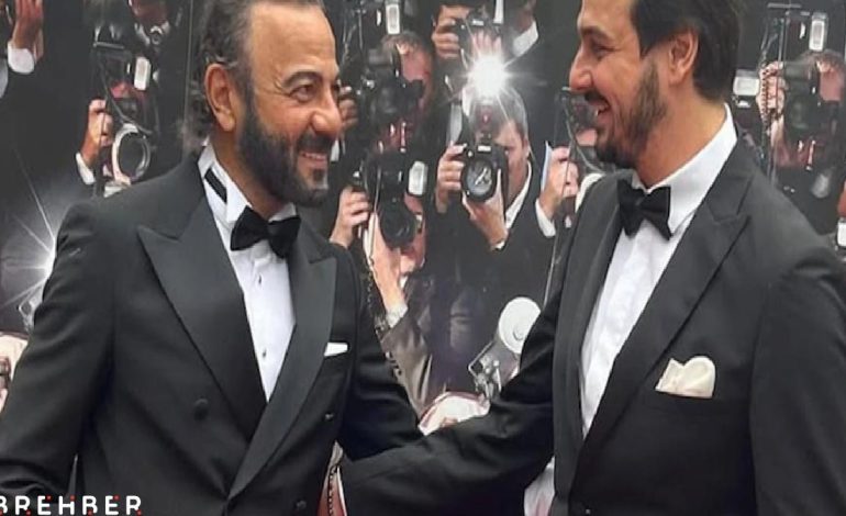 Kerem Alışık oğluyla Cannes’a gitti