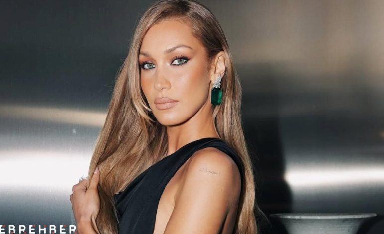 Kırmızı halıda göz kamaştırdı! Bella Hadid’in tarzına beğeni yağdı