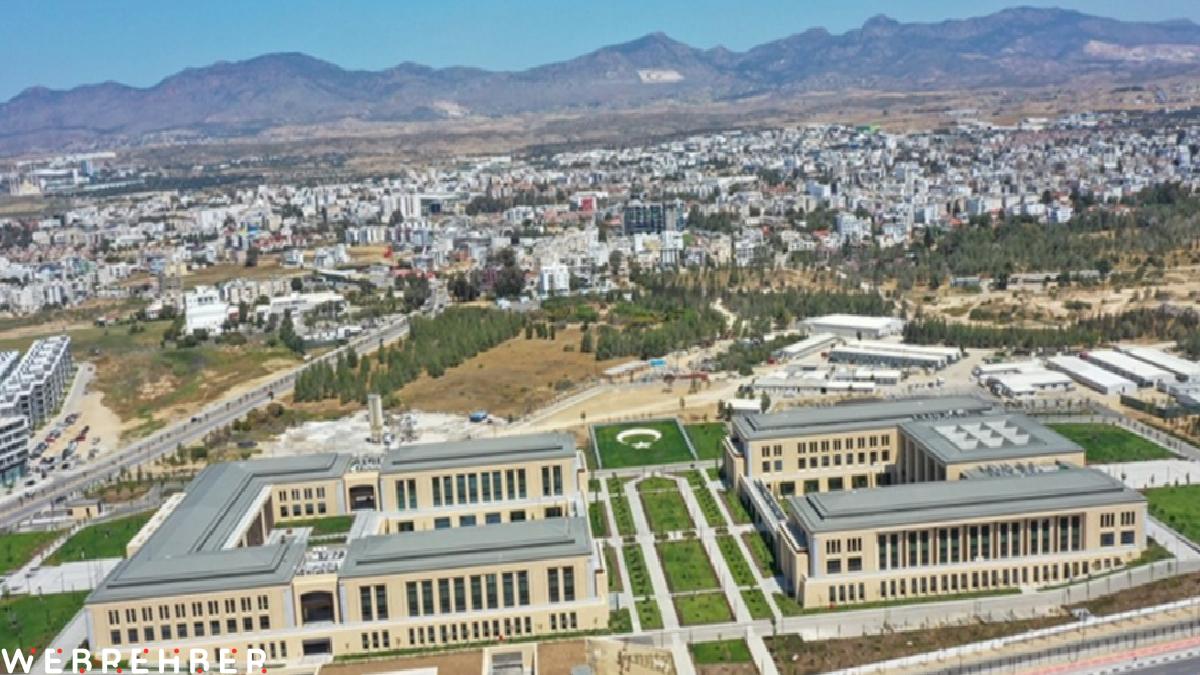 KKTC Cumhurbaşkanlığı Külliyesi, Cumhurbaşkanı Erdoğan’ın katılımıyla bugün açılacak
