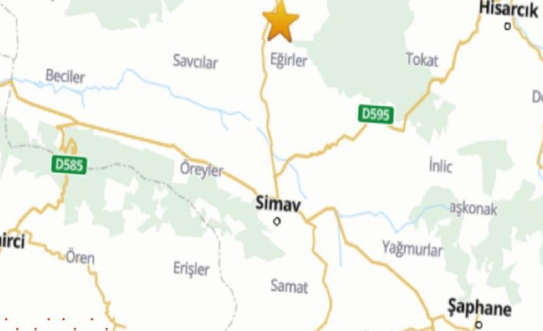 Kütahya, Simav’da 4.2’lik deprem