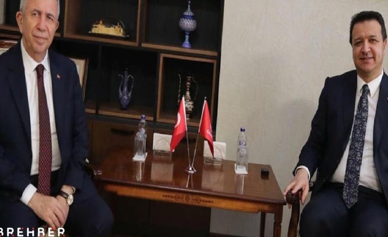 Mansur Yavaş’tan Saadet Partisine ziyaret