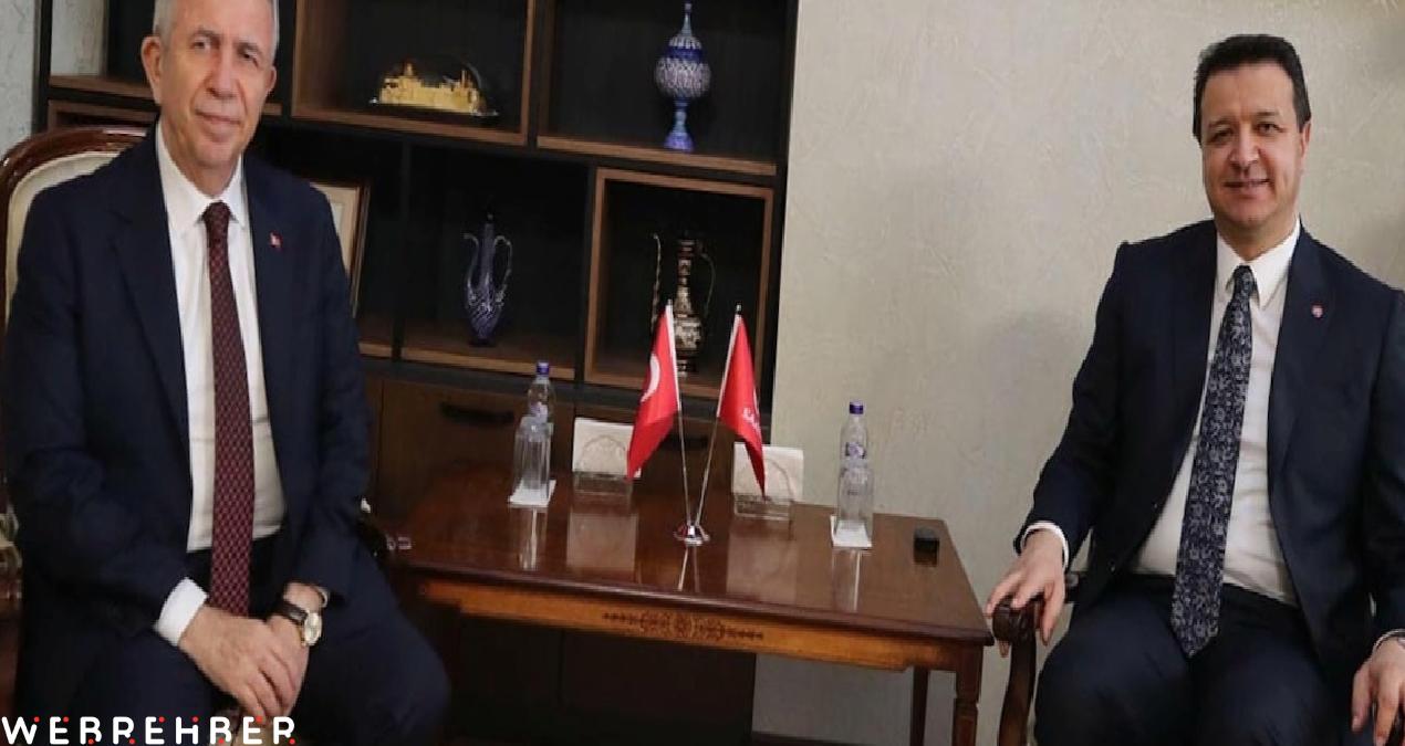Mansur Yavaş’tan Saadet Partisine ziyaret