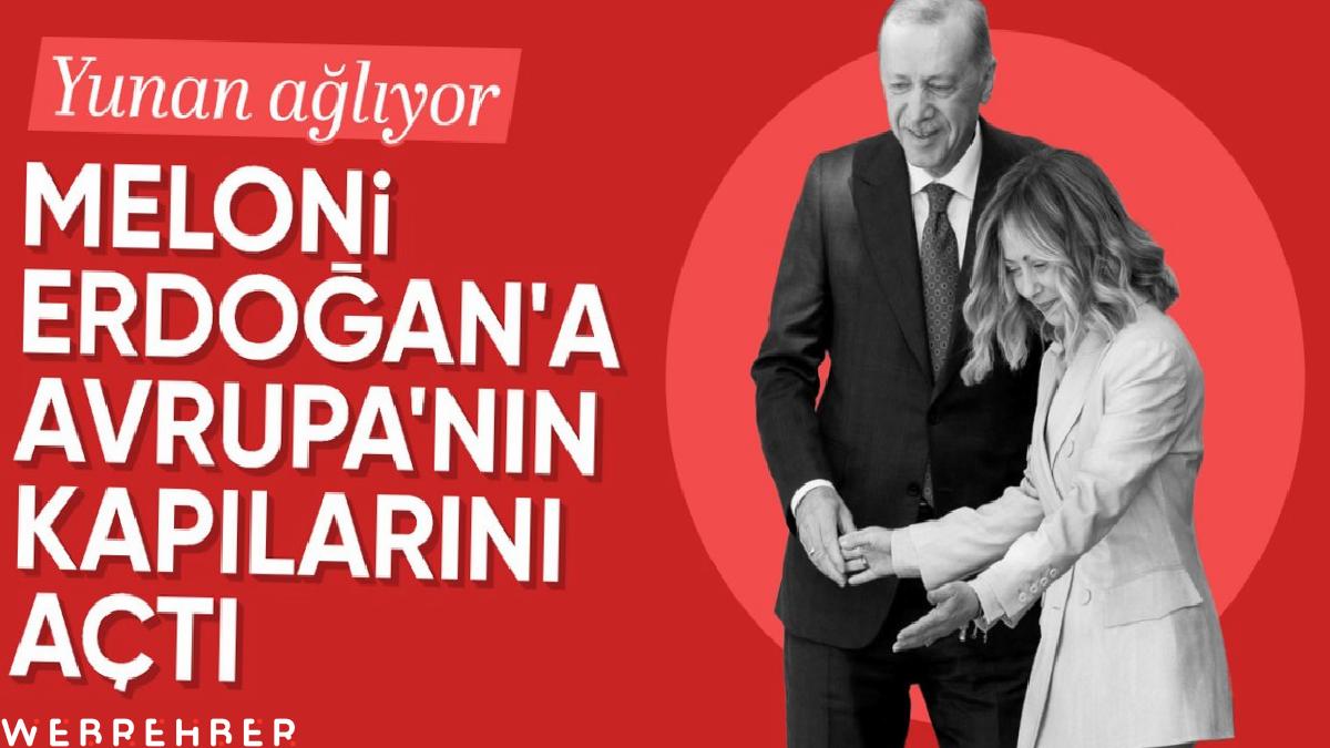 Meloni-Erdoğan görüşmesi Yunan medyasında