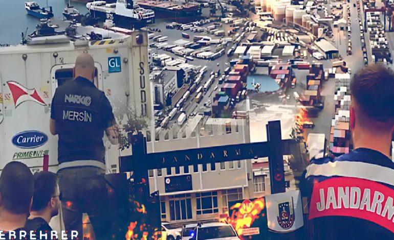 Mersin’de uyuşturucu operasyonu