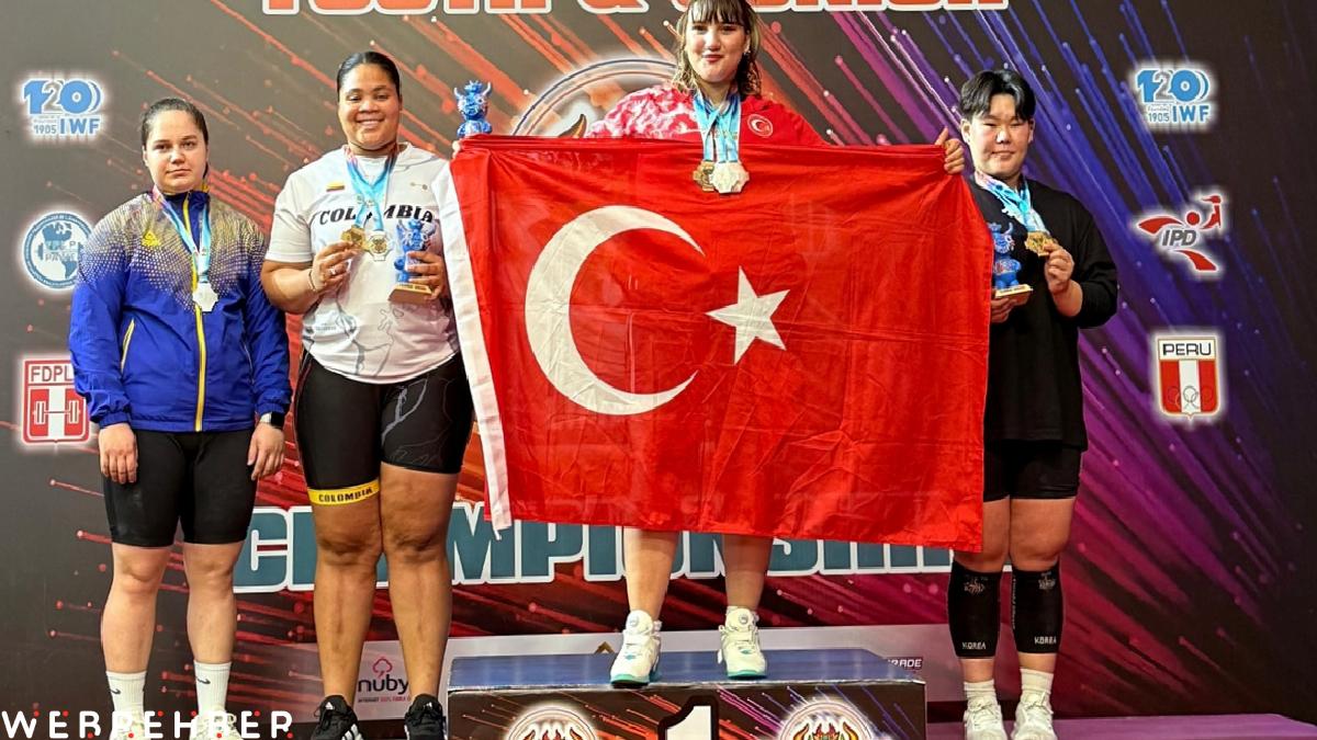Milli halterci Fatmagül Çevik, gençler dünya şampiyonu oldu