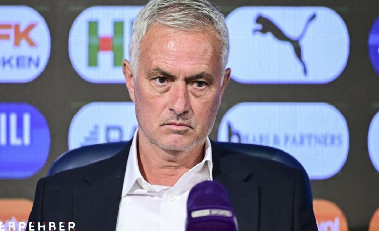 Mourinho’dan Fenerbahçe sorusuna kaçamak yanıt: Bu soruyu anlamadım