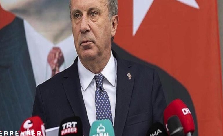 Muharrem İnce: Türkiye’yi batırdınız, gözünüzü vatandaşın cebine mi diktiniz?