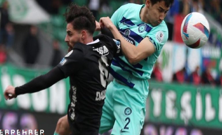 Rizespor, Gaziantep FK’yı iki golle geçti