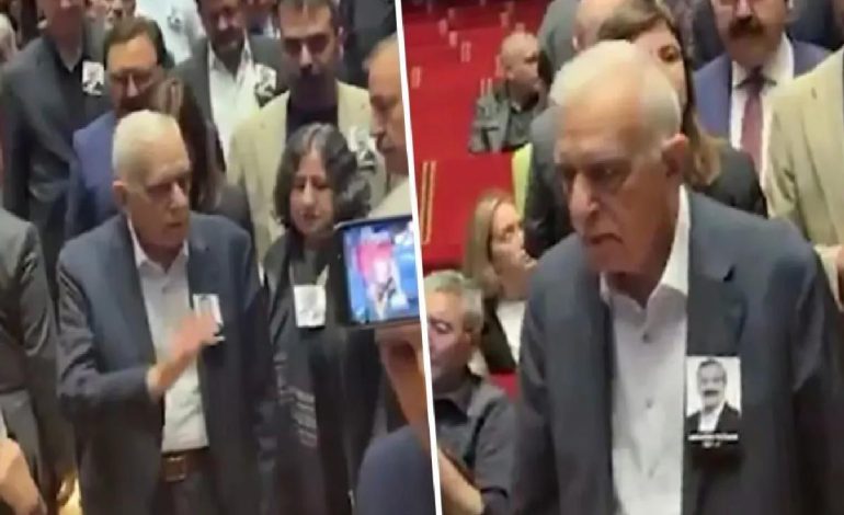 Sağlık sorunlarıyla boğuşan Ahmet Türk, Önder için AKM’ye böyle geldi