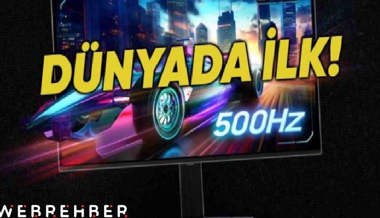 Samsung, 500Hz Yenileme Hızına Sahip İlk Oyuncu Monitörünü Tanıttı