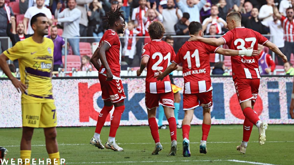 Samsunspor, Eyüpspor’a 3 attı