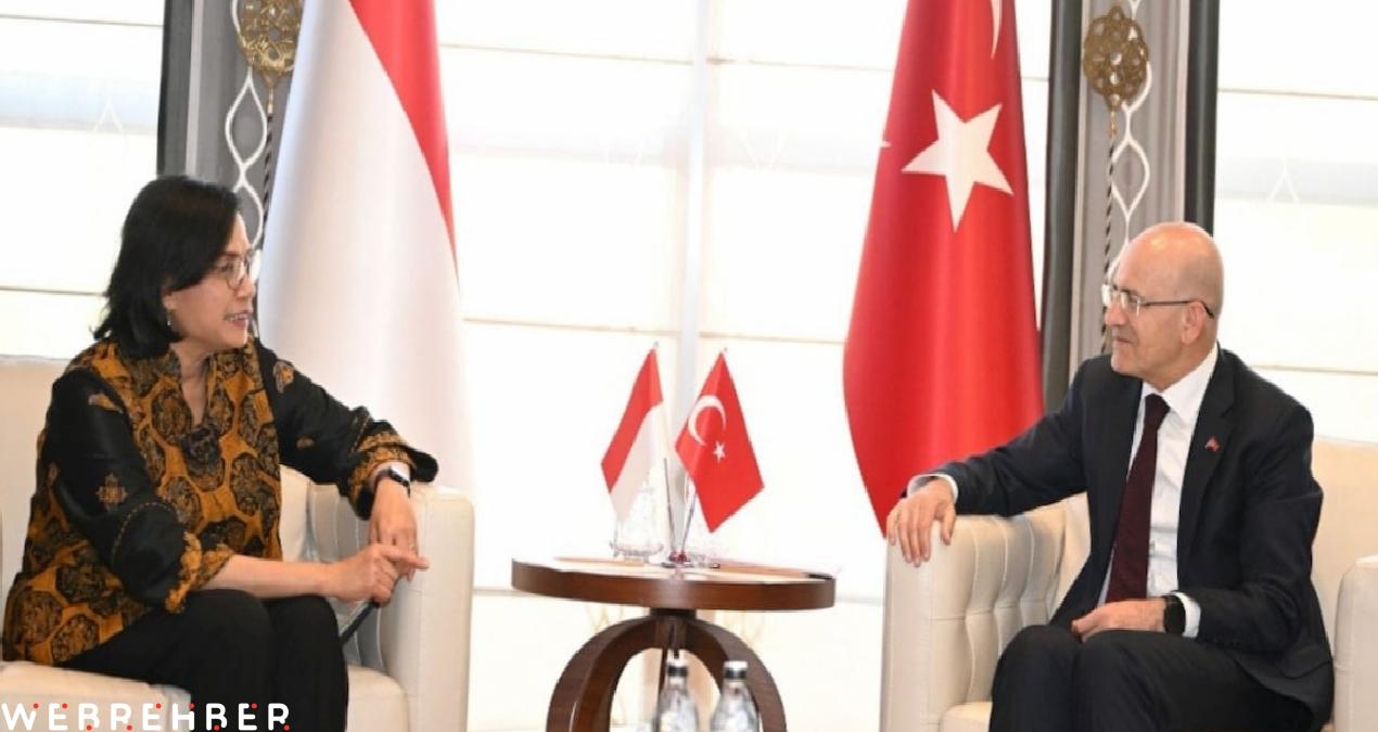 Şimşek, Endonezyalı mevkidaşı ile görüştü