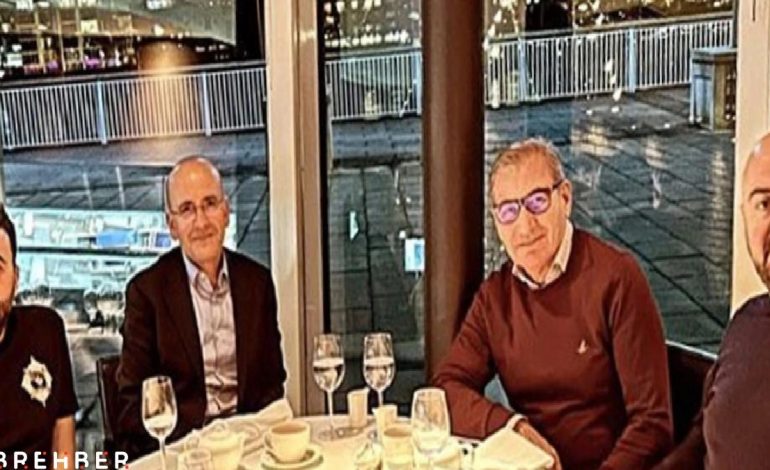 Şimşek’in masasındaki kişi suç örgütü liderinin ortağı çıktı