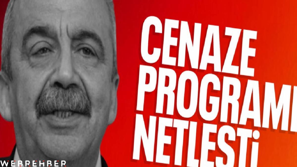 Sırrı Süreyya Önder’in cenaze programı belli oldu
