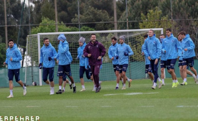 Trabzonspor, Kasımpaşa maçı hazırlıklarını sürdürüyor