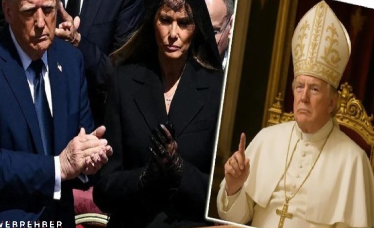 Trump, yapay zeka ile kendisini ‘Papa’ yaptığı bir fotoğraf paylaştı