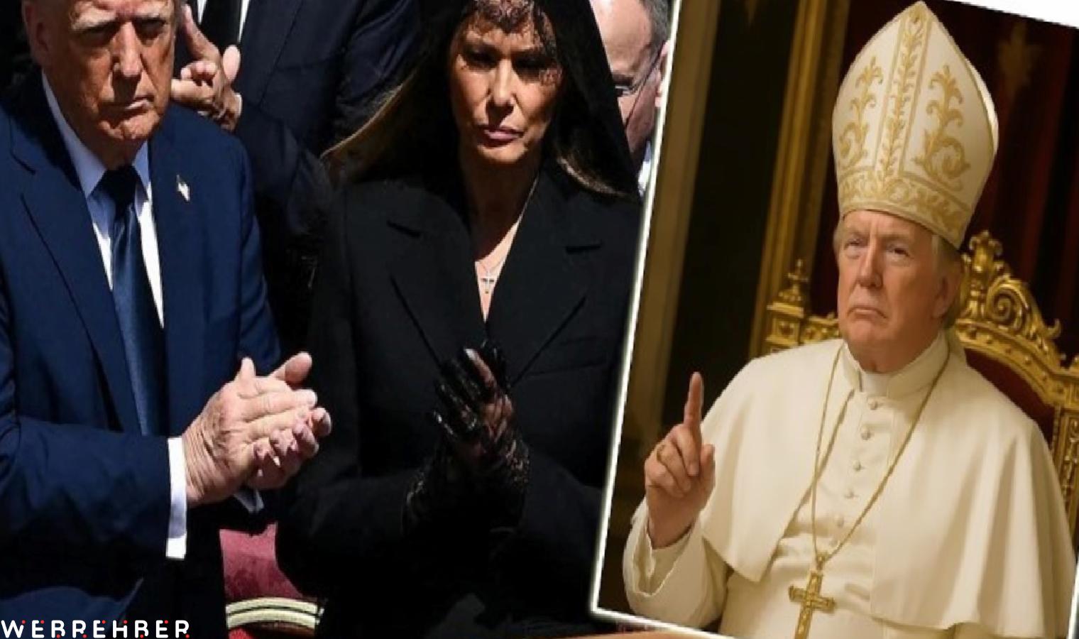 Trump, yapay zeka ile kendisini ‘Papa’ yaptığı bir fotoğraf paylaştı