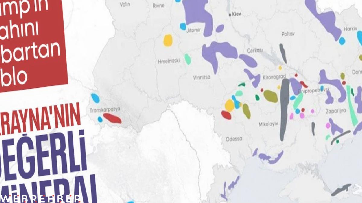 Ukrayna’nın değerli madenleri: ABD’nin ilgisini çeken kritik kaynaklar