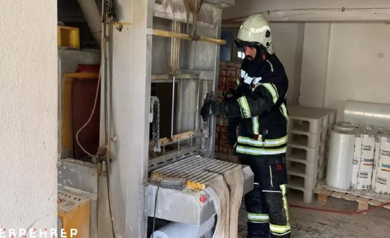 Un fabrikasında patlama: 1’i ağır, 8 yaralı