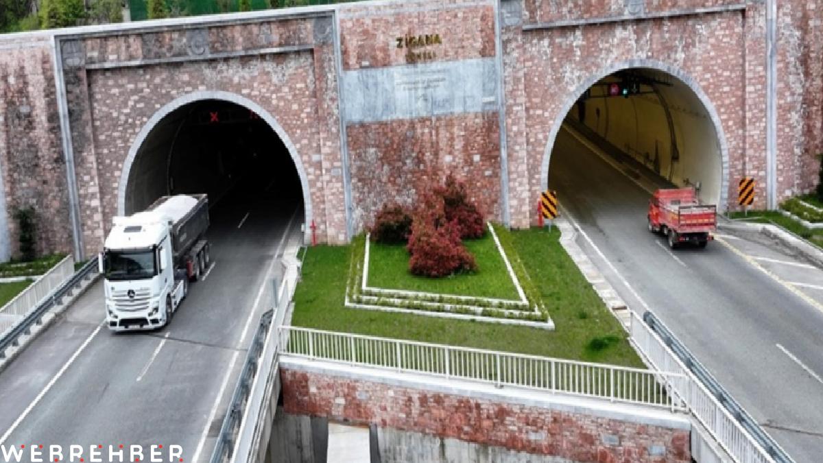 Yeni Zigana Tüneli’nden 2 yılda 3,5 milyona yakın araç geçti